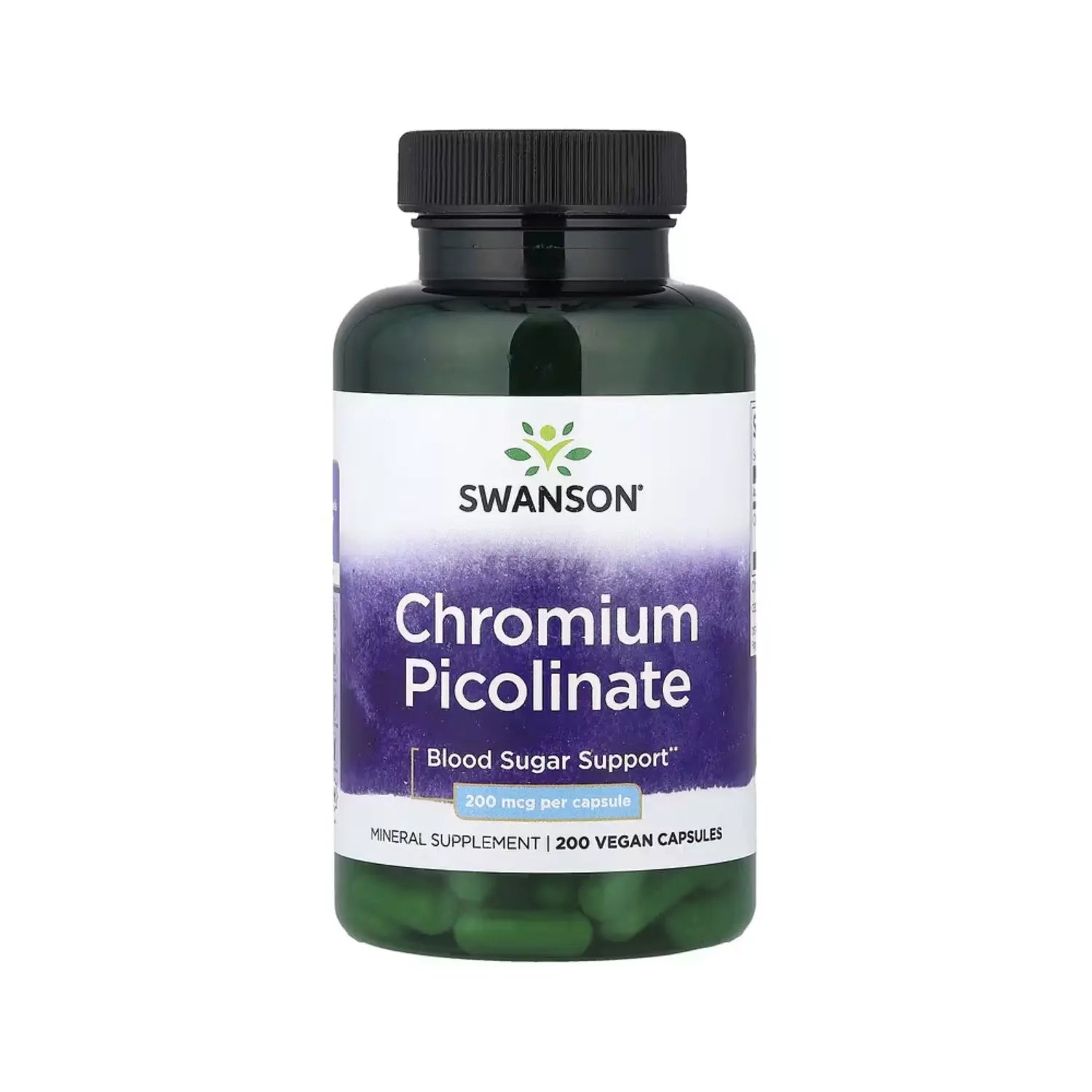 Swanson picolinato de cromo 200 mcg 200 caps Sfn