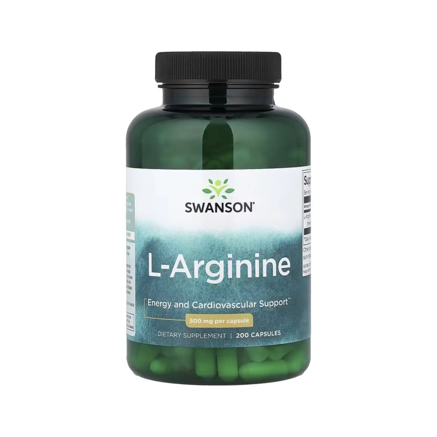 Swanson L-Arginine 500 mg 200 Caps SFN