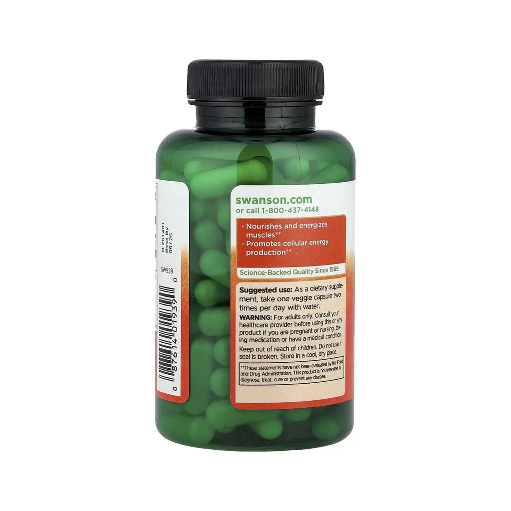 Swanson Malic Acid 600 mg 100 Veg Caps SFN