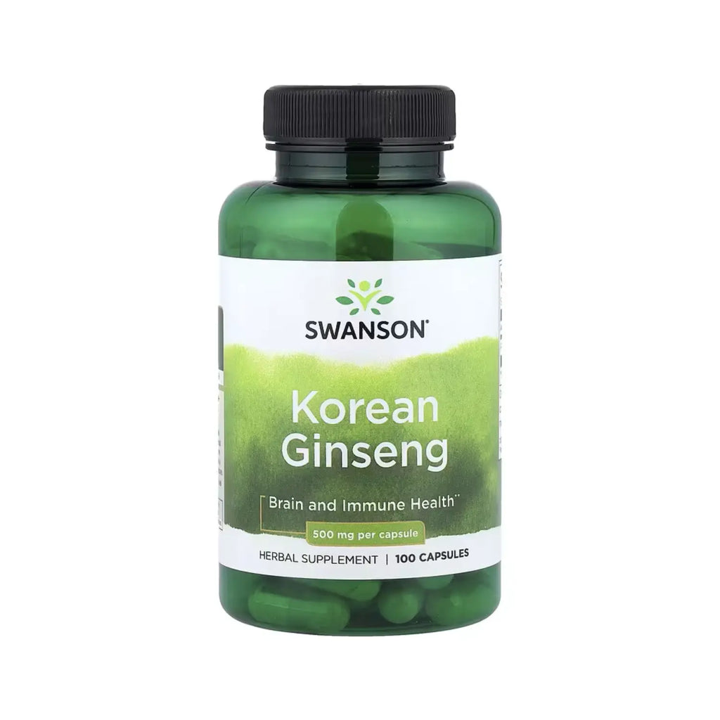 SWANSON GINSENG COREANO 500MG SALUD CEREBRAL 100CAPS SFN