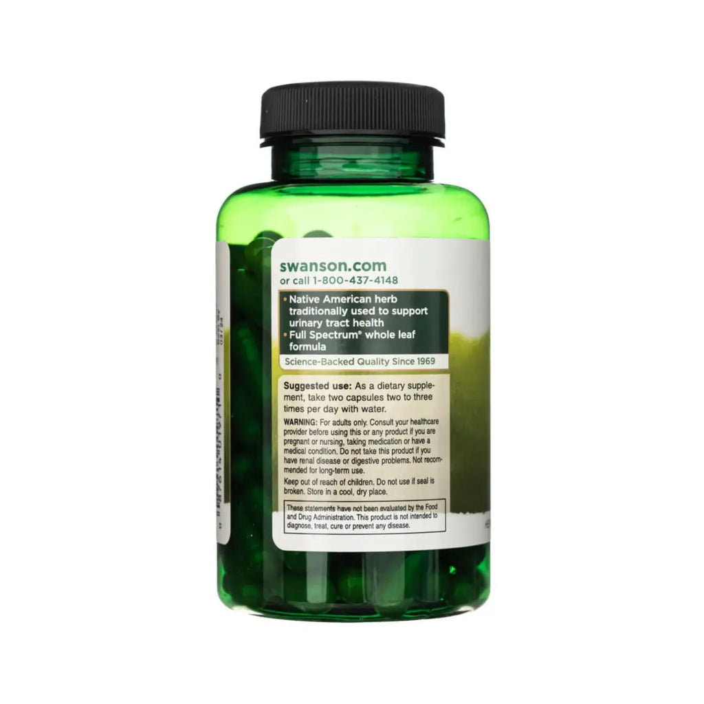 Swanson Full Spectrum Uva Ursi Leaf 450 mg 100 Caps SFN