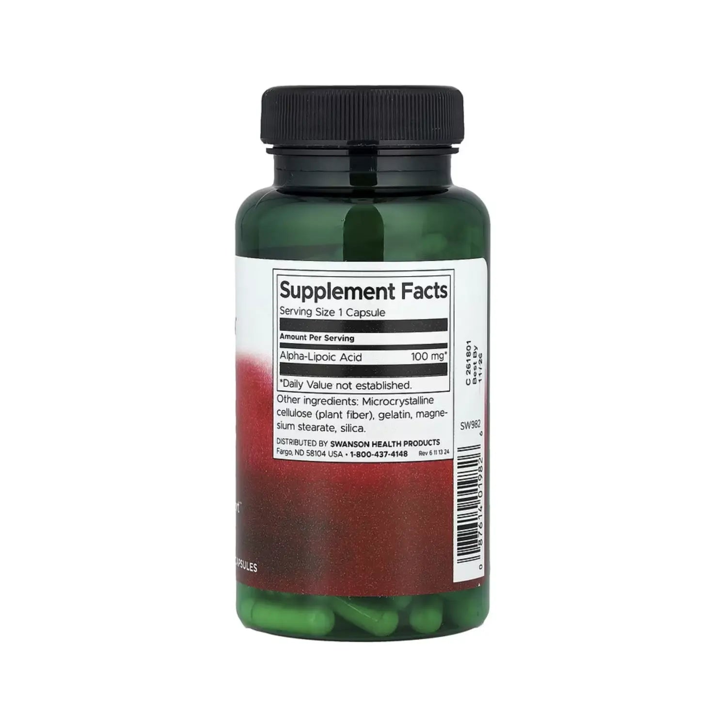 Swanson ÁCIDO ALFA LIPOICO 100mg 120caps Sfn