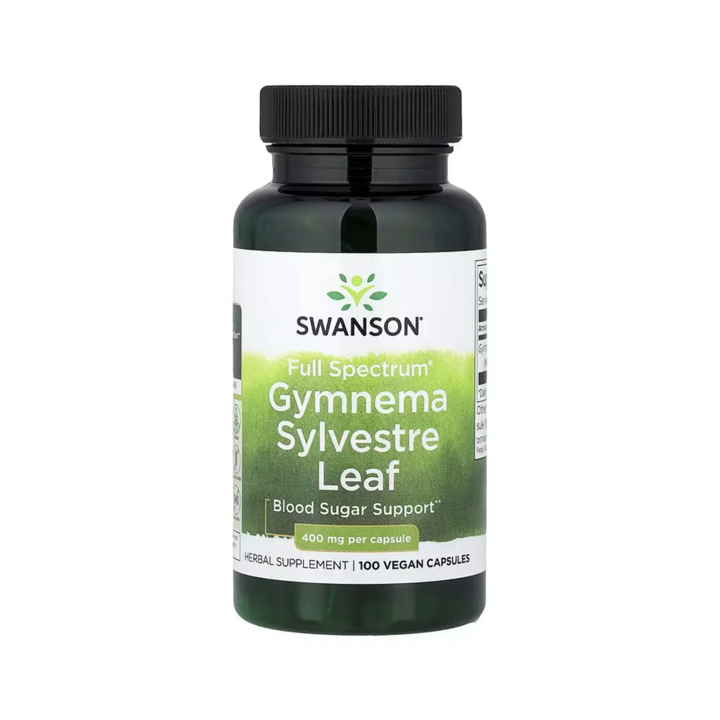 SWANSON HOJA DE GYMNEMA SILVESTRE 400 MG 100 CAPS SFN