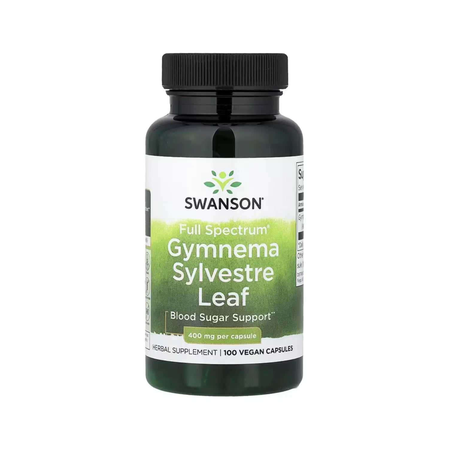 SWANSON HOJA DE GYMNEMA SILVESTRE 400 MG 100 CAPS SFN