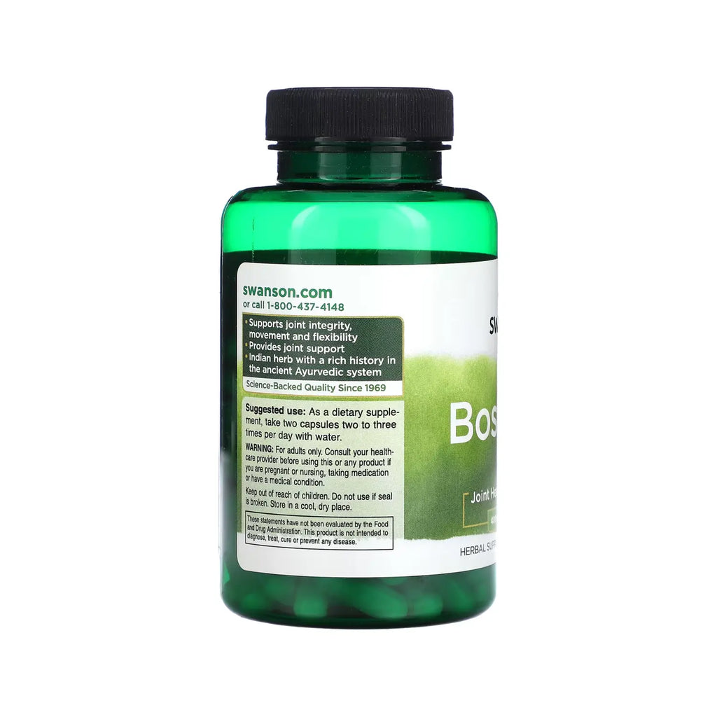 SWANSON BOSWELLIA 400MG SALUD ARTICULAR 100CAPS SFN