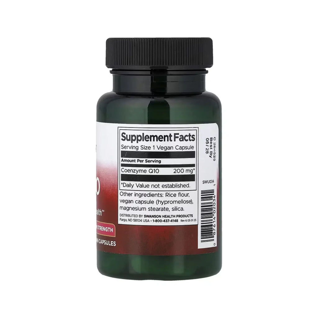 SWANSON COQ10 MAXIMA POTENCIA 200MG 30CAPS SFN