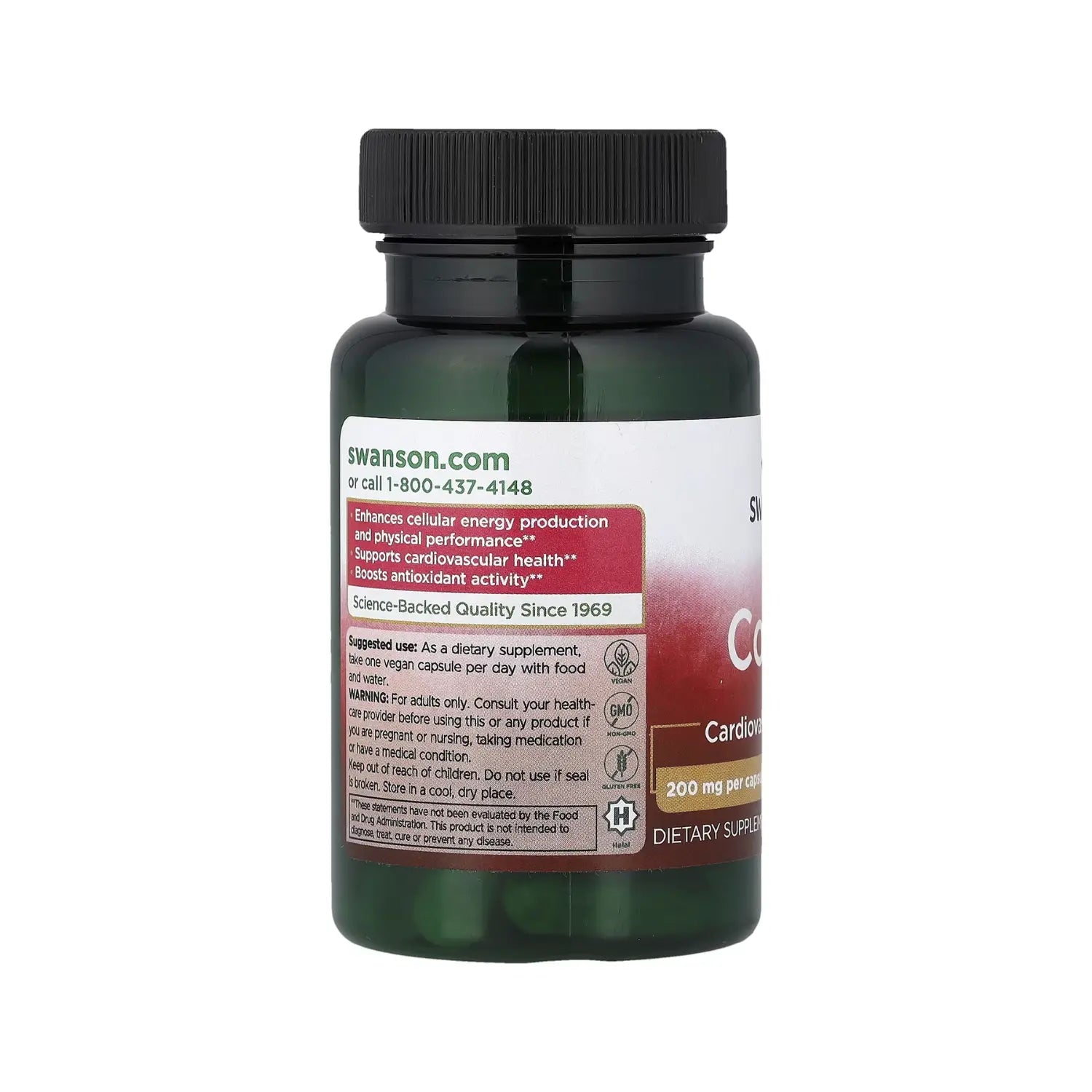SWANSON COQ10 MAXIMA POTENCIA 200MG 30CAPS SFN