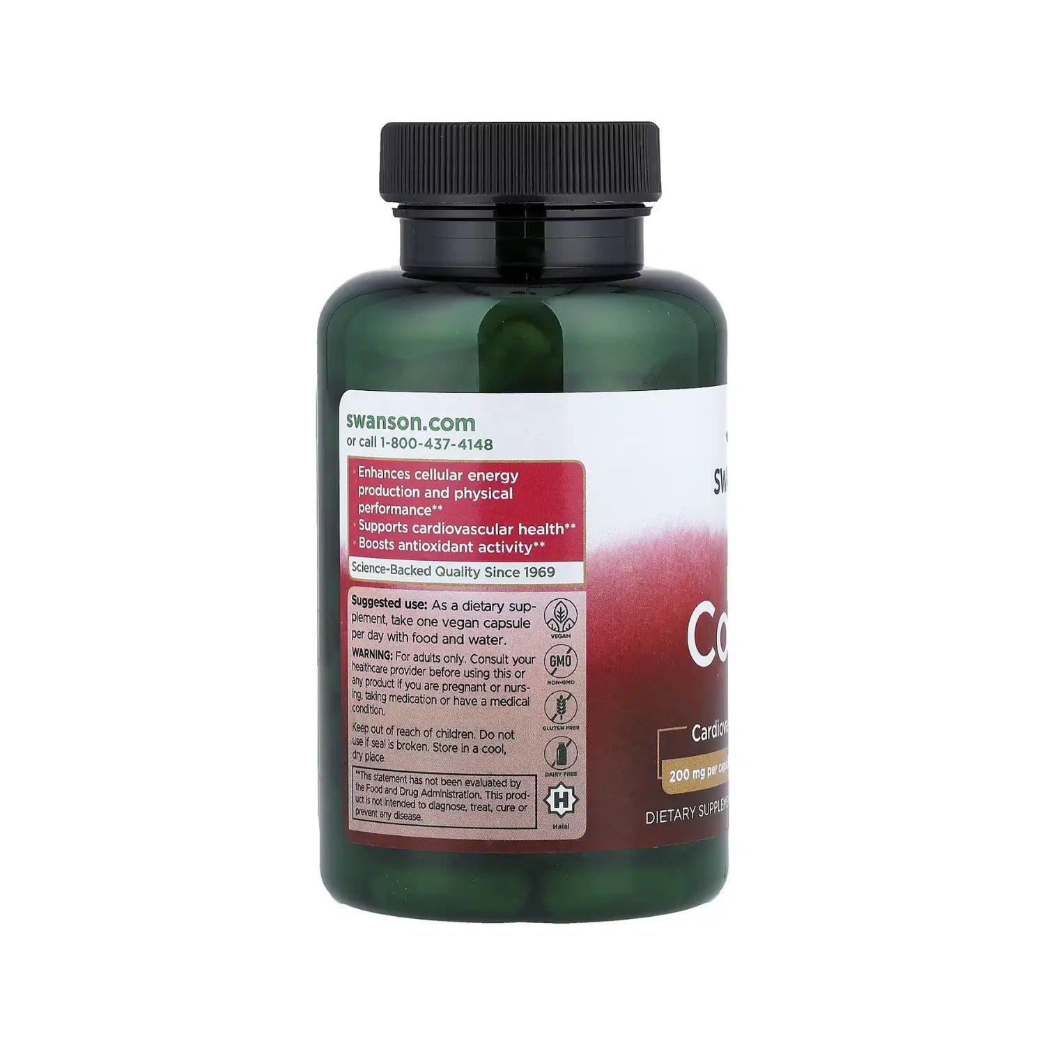 SWANSON COQ10 MAXIMA POTENCIA 200MG 90CAPS SFN