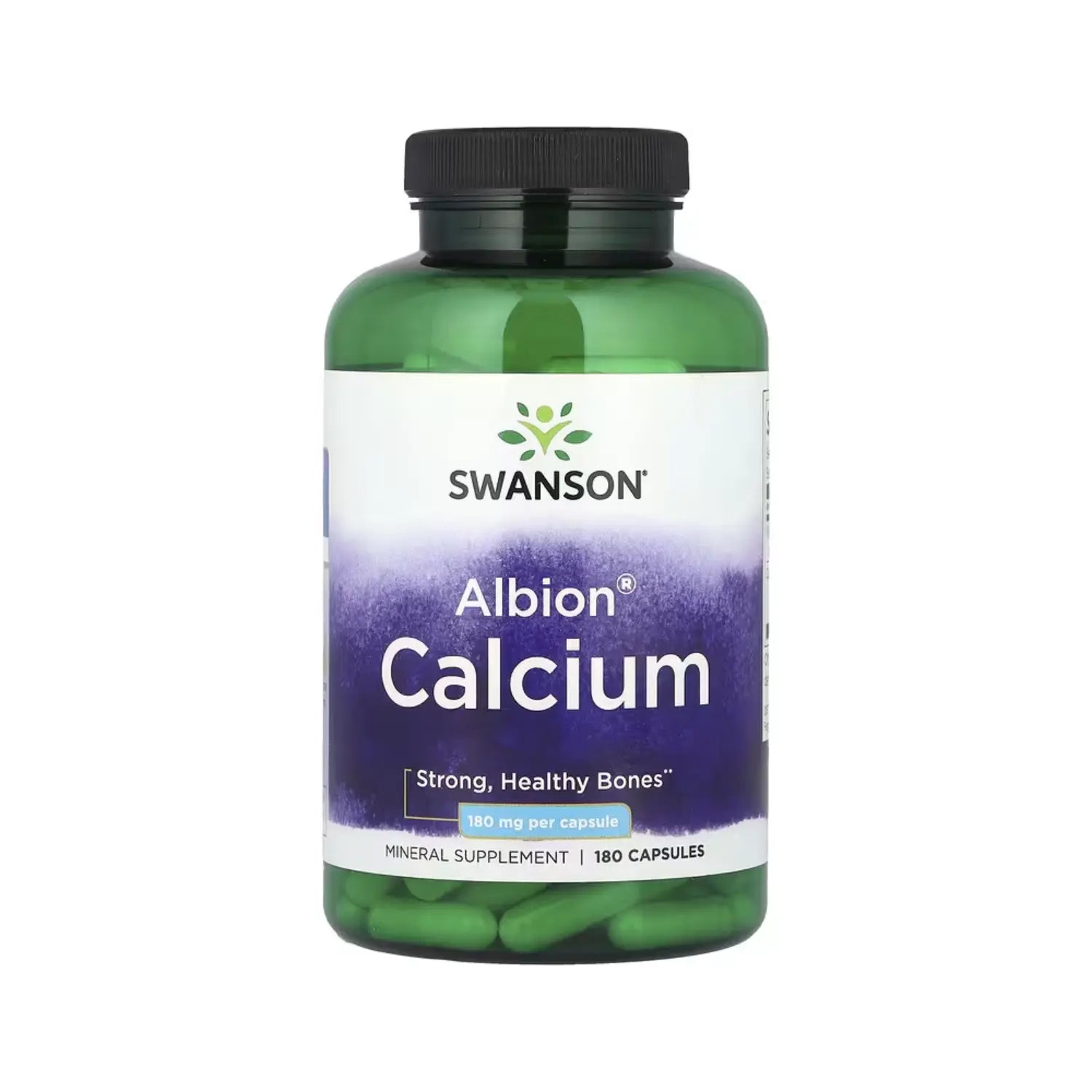 SWANSON CALCIO DE ALBION 180 MG 180 CAPS SFN