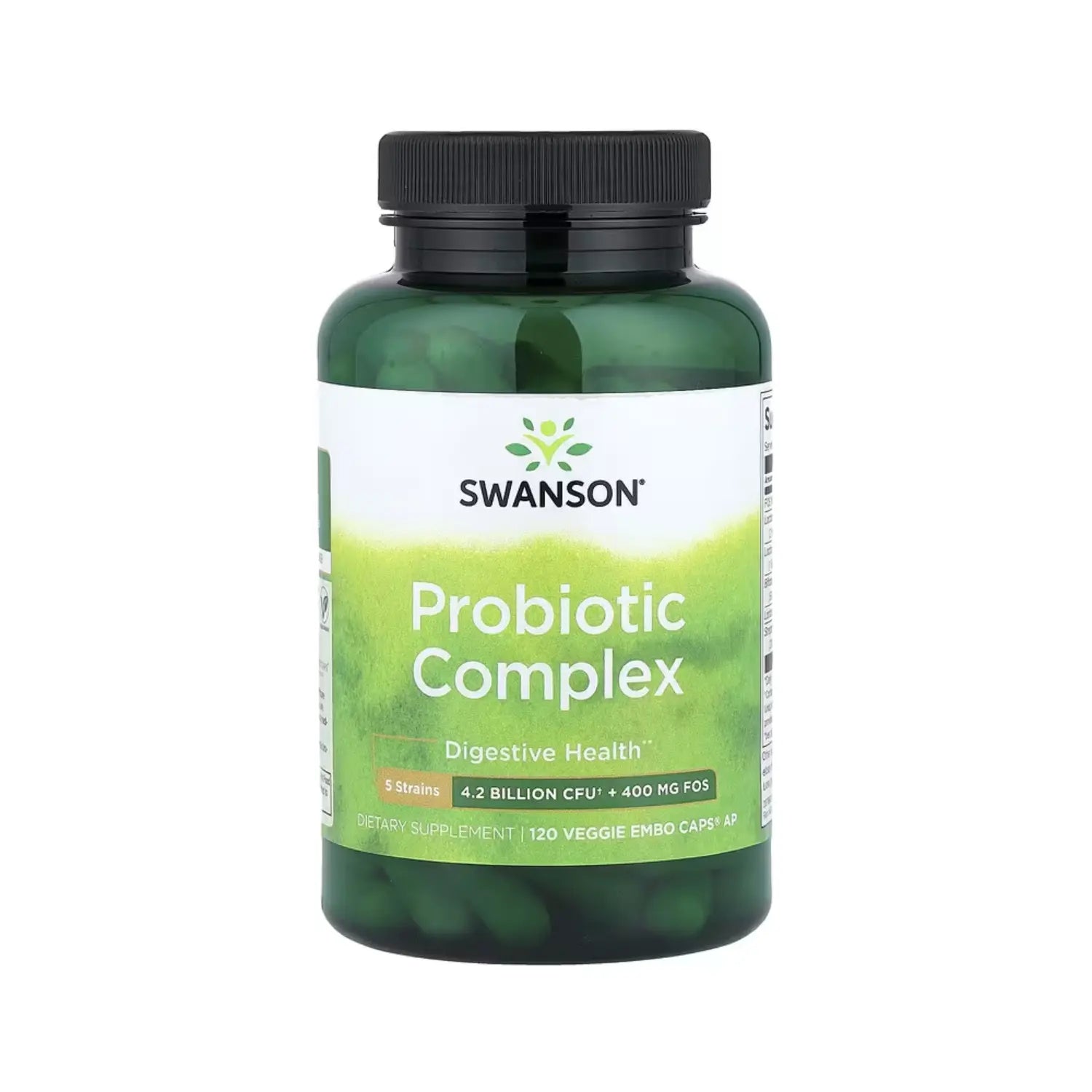 Swanson Probiotic Complex 4.2 Billion Cfu 120 Veg Caps SFN