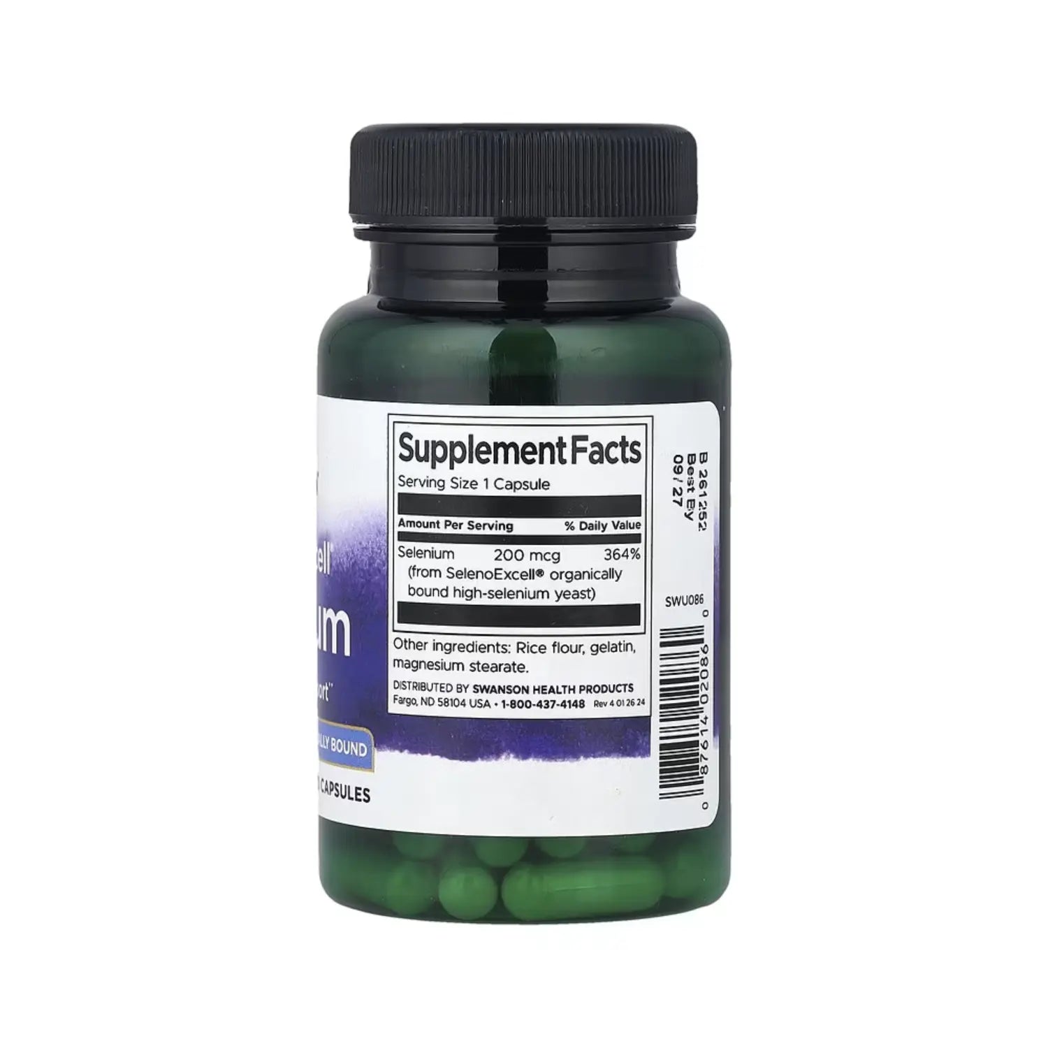 SWANSON ULTRA SELENOEXCELL 200 MCG 60 CAPS SFN