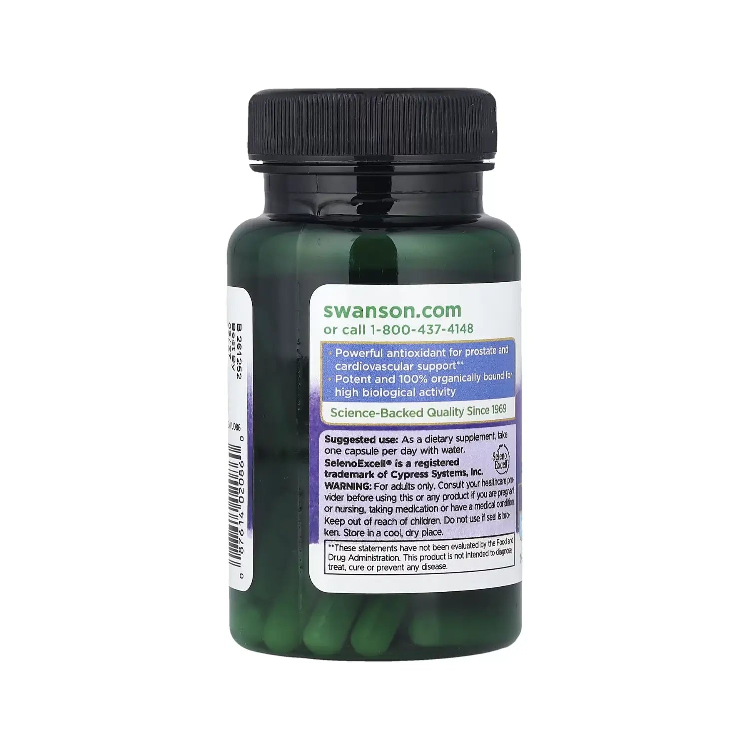 SWANSON ULTRA SELENOEXCELL 200 MCG 60 CAPS SFN