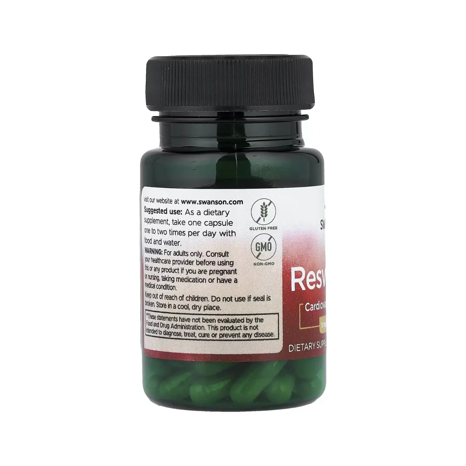 SWANSON  RESVERATROL 5MG 60CAPS