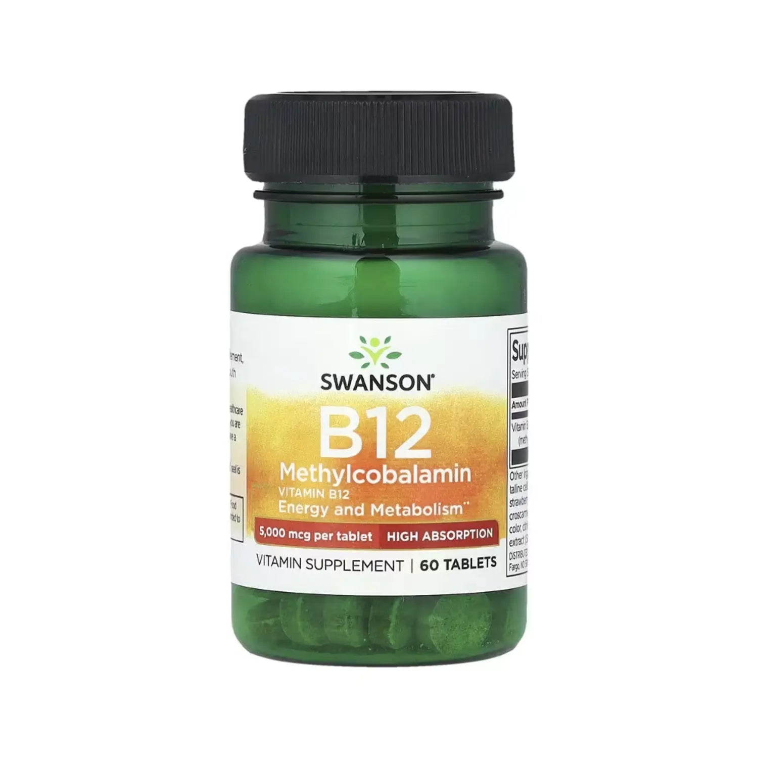 SWANSON METILCOBALAMINA (B-12) 60 TABLETAS SFN