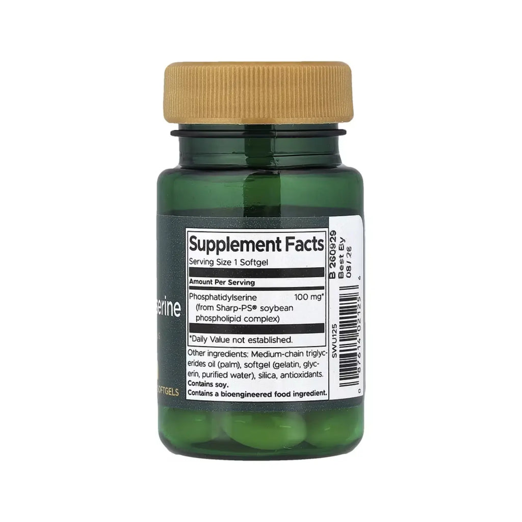 Swanson Phosphatidylserine 100 mg 30 Sgels SFN