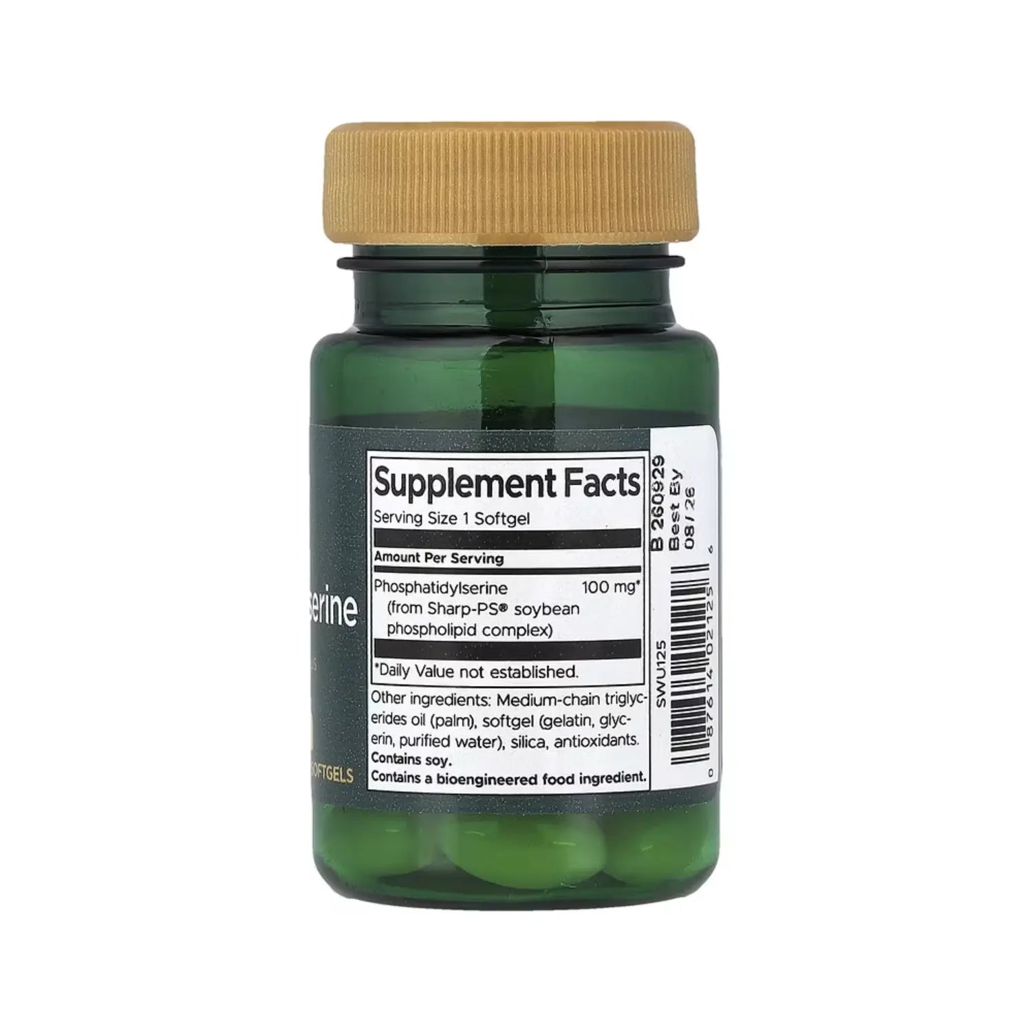Swanson Phosphatidylserine 100 mg 30 Sgels SFN