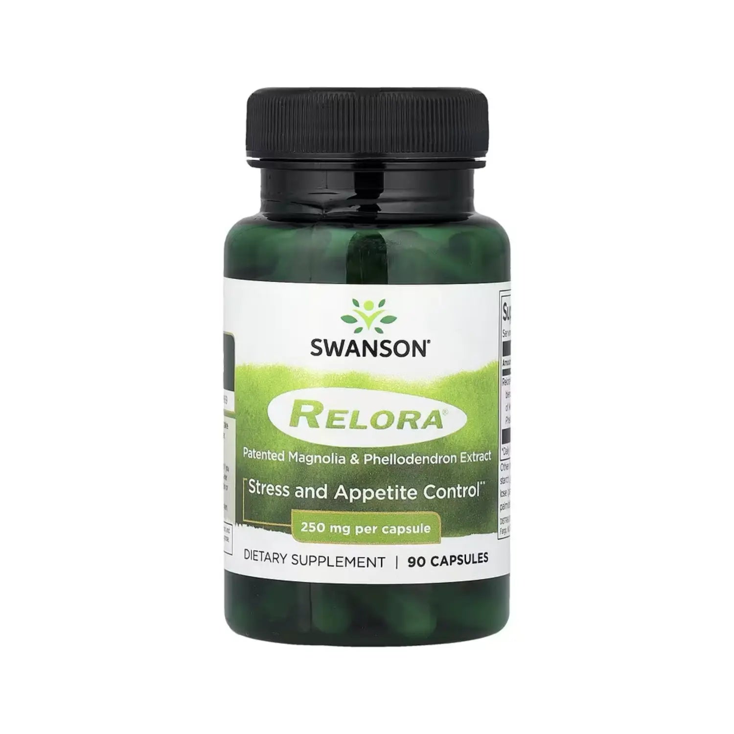 SWANSON RELORA APOYO AL ESTRES Y CONTROL APETITO 250MG 90CAPS SFN