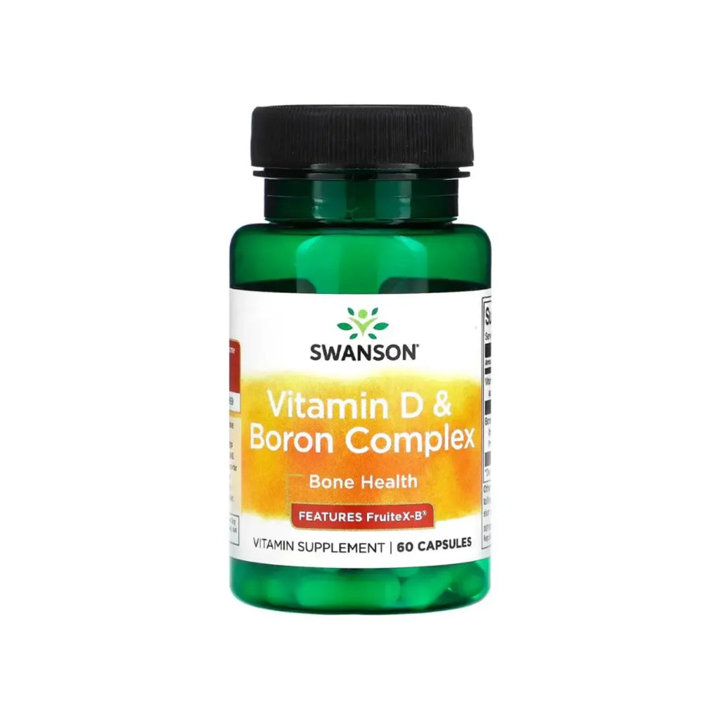 SWANSON VITAMINA D Y BORO 60 CAPS SFN