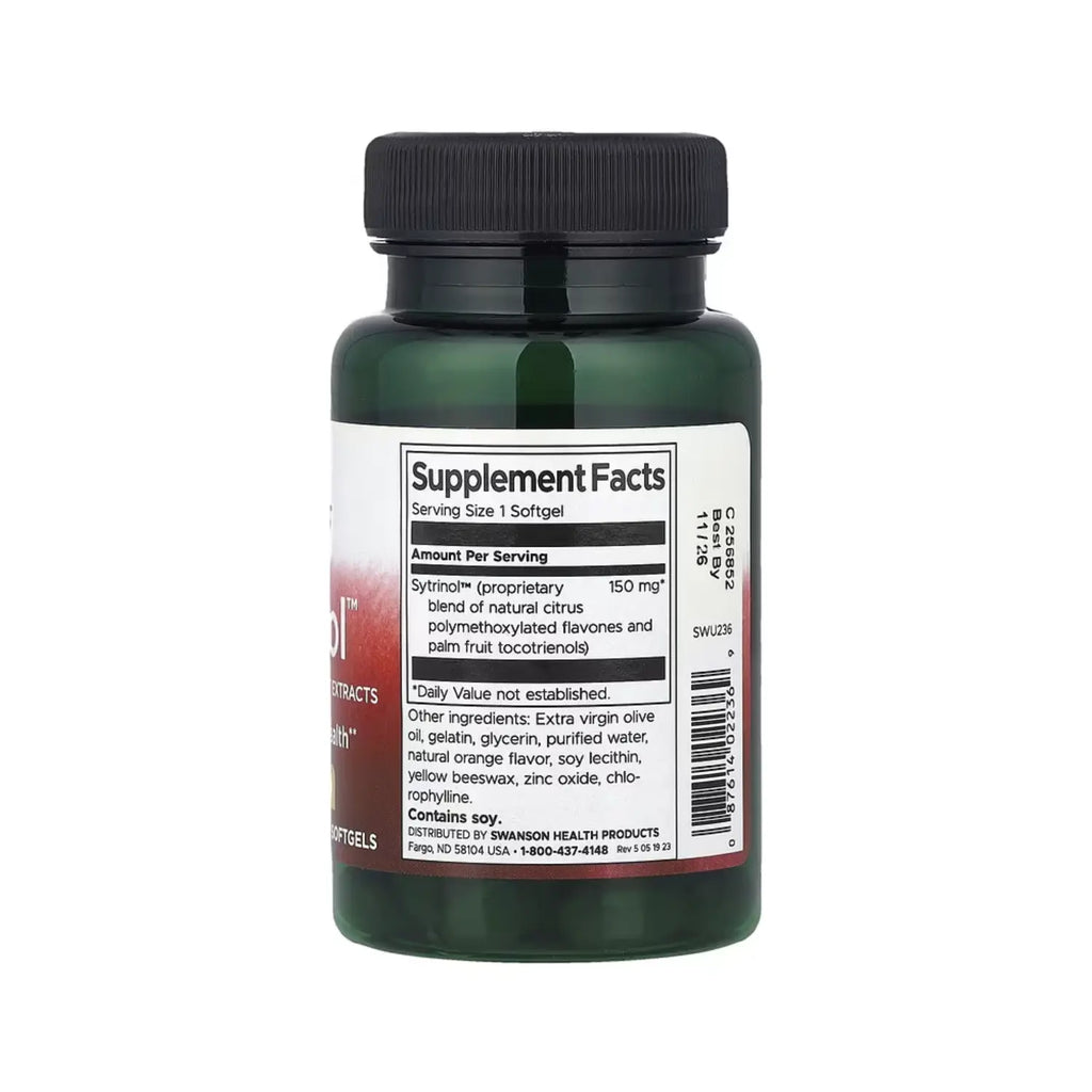 SWANSON SITRINOL 150 MG 60 SGELS SFN