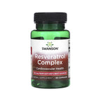 SWANSON COMPLEJO DE RESVERATROL 180 MG 60 CAPS SFN