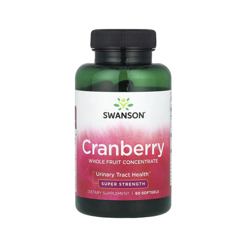Swanson Cranberry Whole Fruit Concentrate - Super Strength 420 mg 60 Sgels