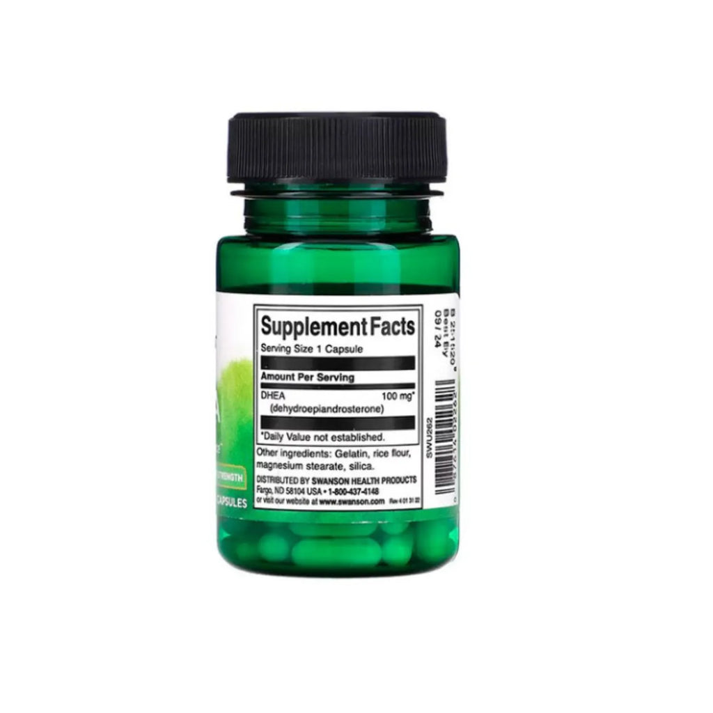 Swanson Dhea - Maximum Strength 100 mg 60 Caps SFN
