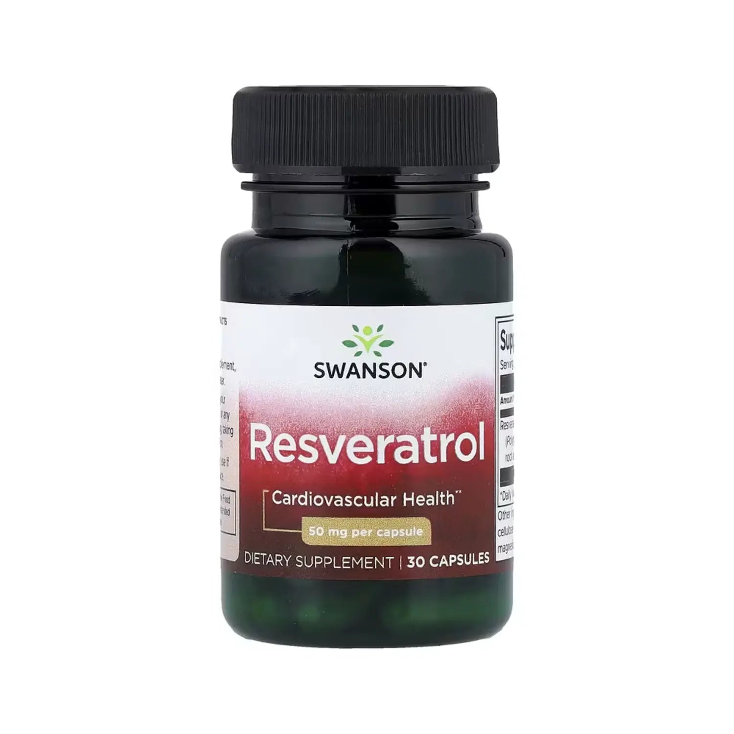 SWANSON RESVERATROL 50 MG 30 CAPS SFN