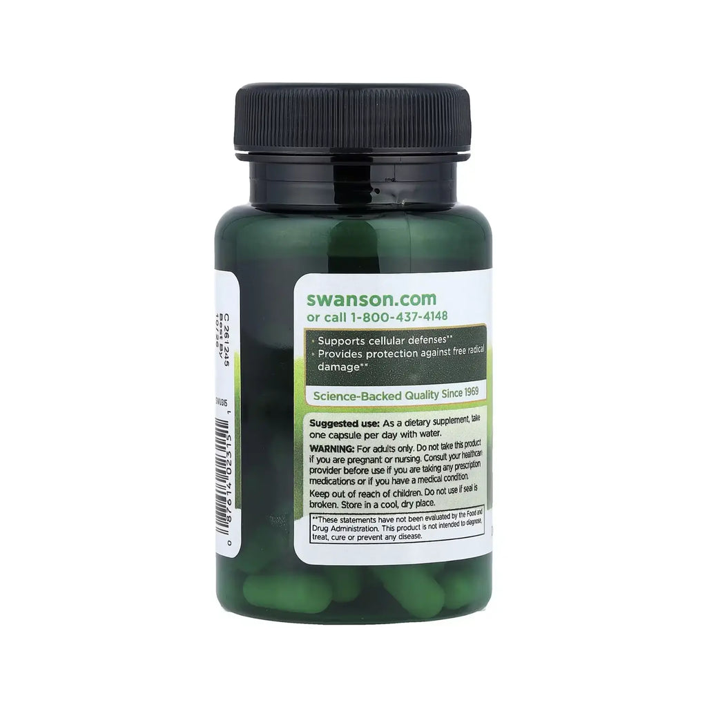SWANSON INDOL-3-CARBINOL CON RESVERATROL 200 MG 60 CSPS SFN