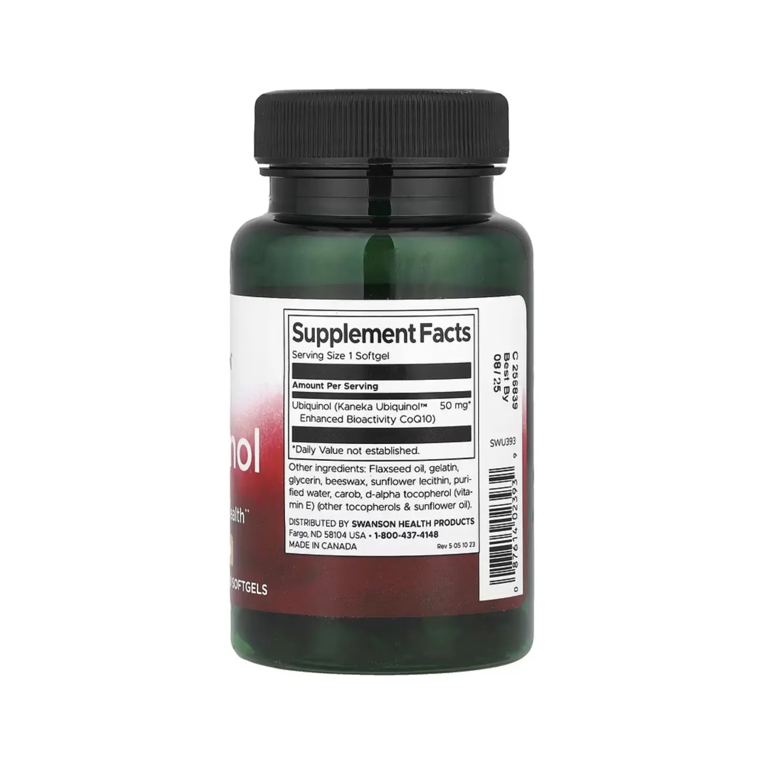 SWANSON UBIQUINOL 50 MG 60 SGELS SFN