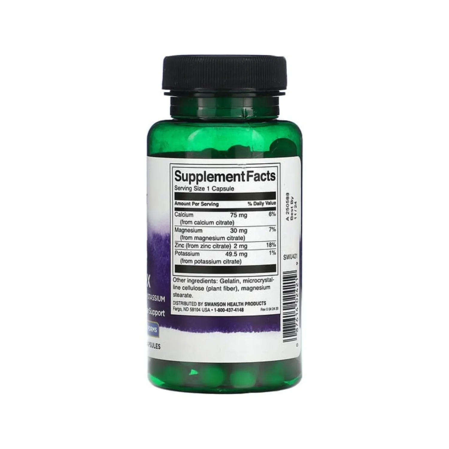 SWANSON CITRATO MINERAL COMPLEX 60 CAPS