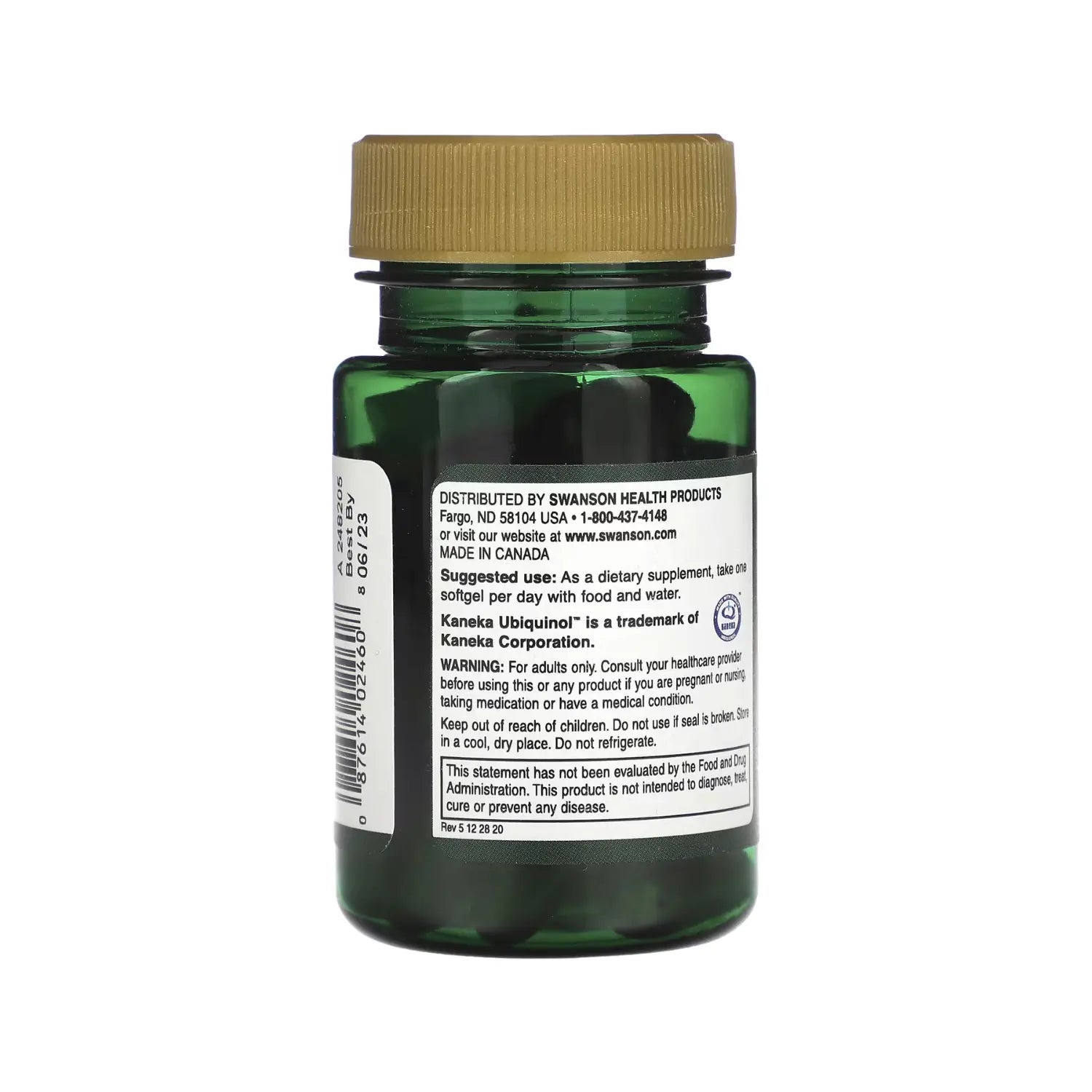 SWANSON UBIQUINOL - FUERZA MÁXIMA 200 MG 30 SGELS SFN