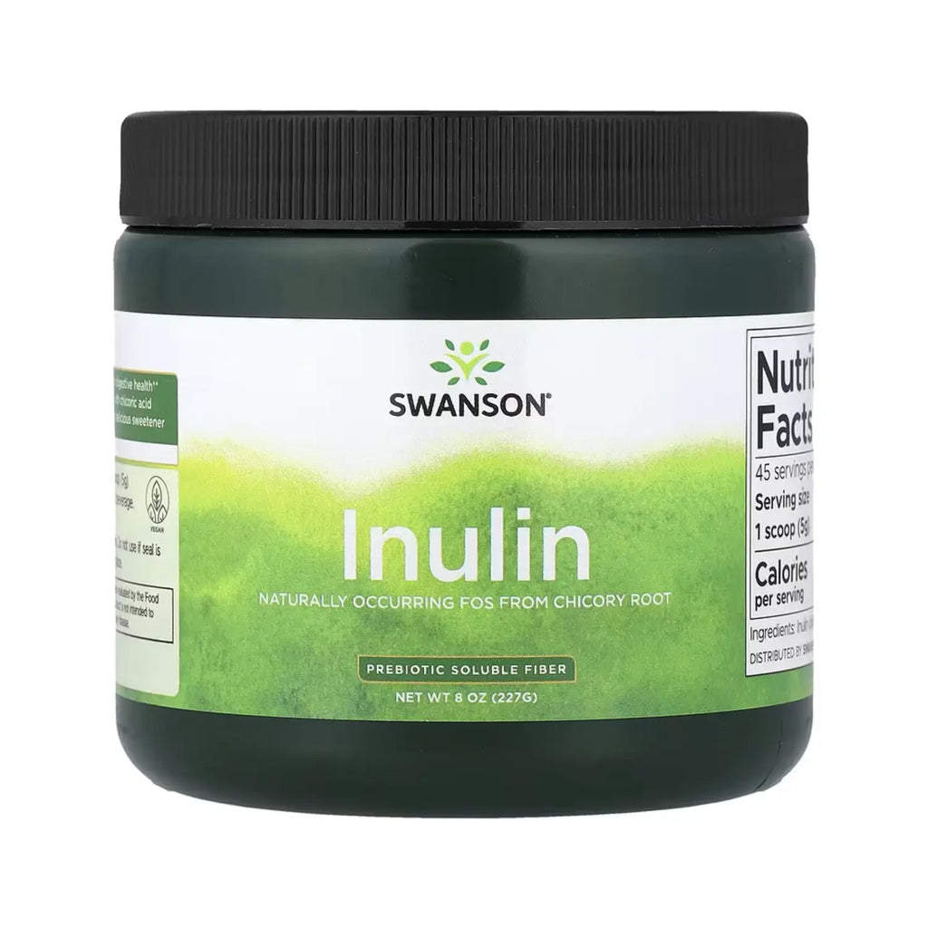 Swanson Inulin - Prebiotic Soluble Fiber 8 oz Pwdr SFN