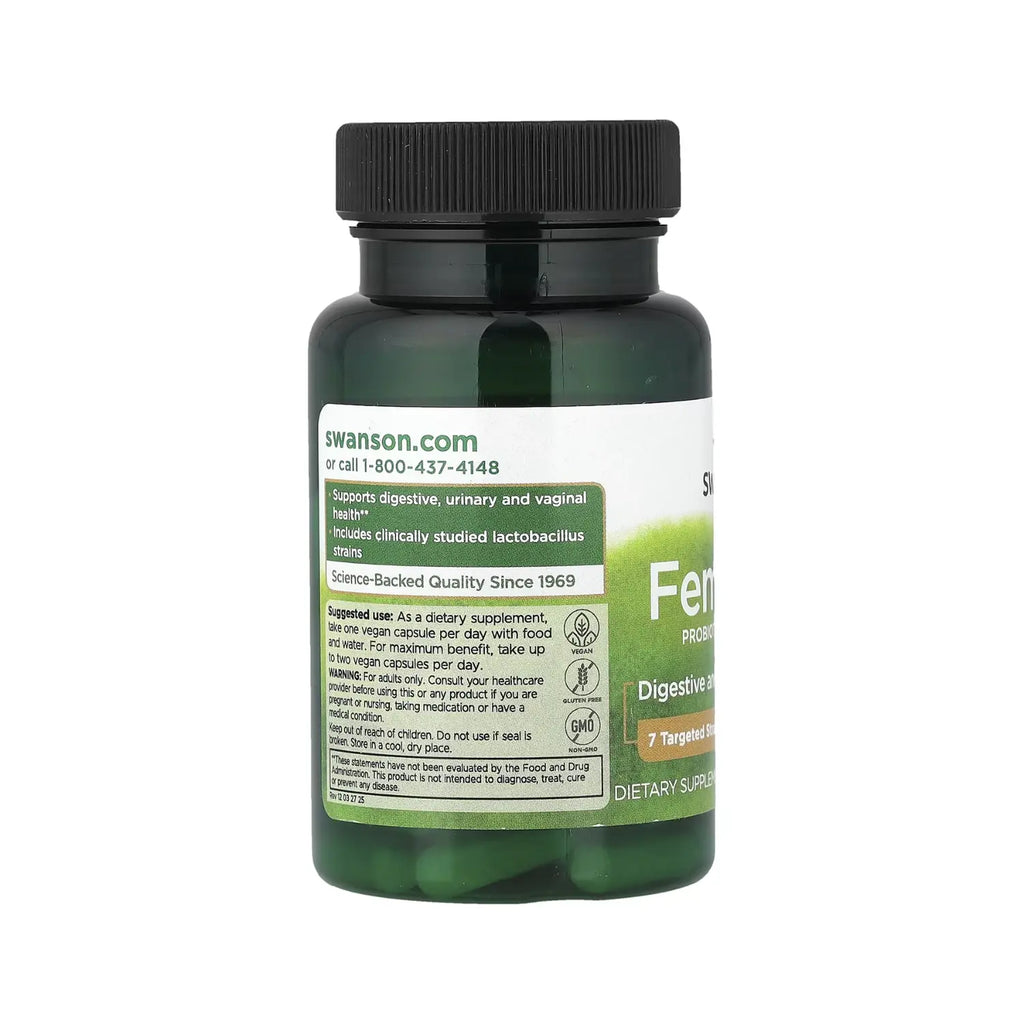 Swanson FemFlora 9.8 BILLION CFU 60 caps sfn