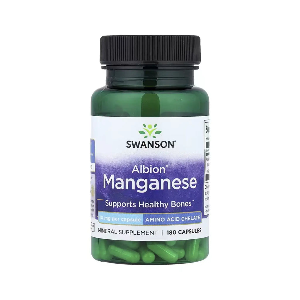 Swanson Albion Manganese 10 mg 180 Caps SFN