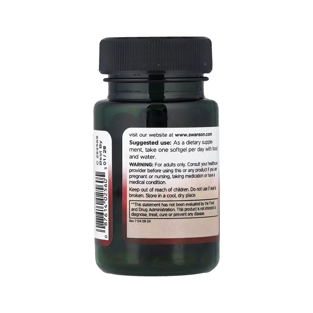 SWANSON COQ10 - ALTA POTENCIA 100 MG 50 CAPSULAS BLANDAS SFN