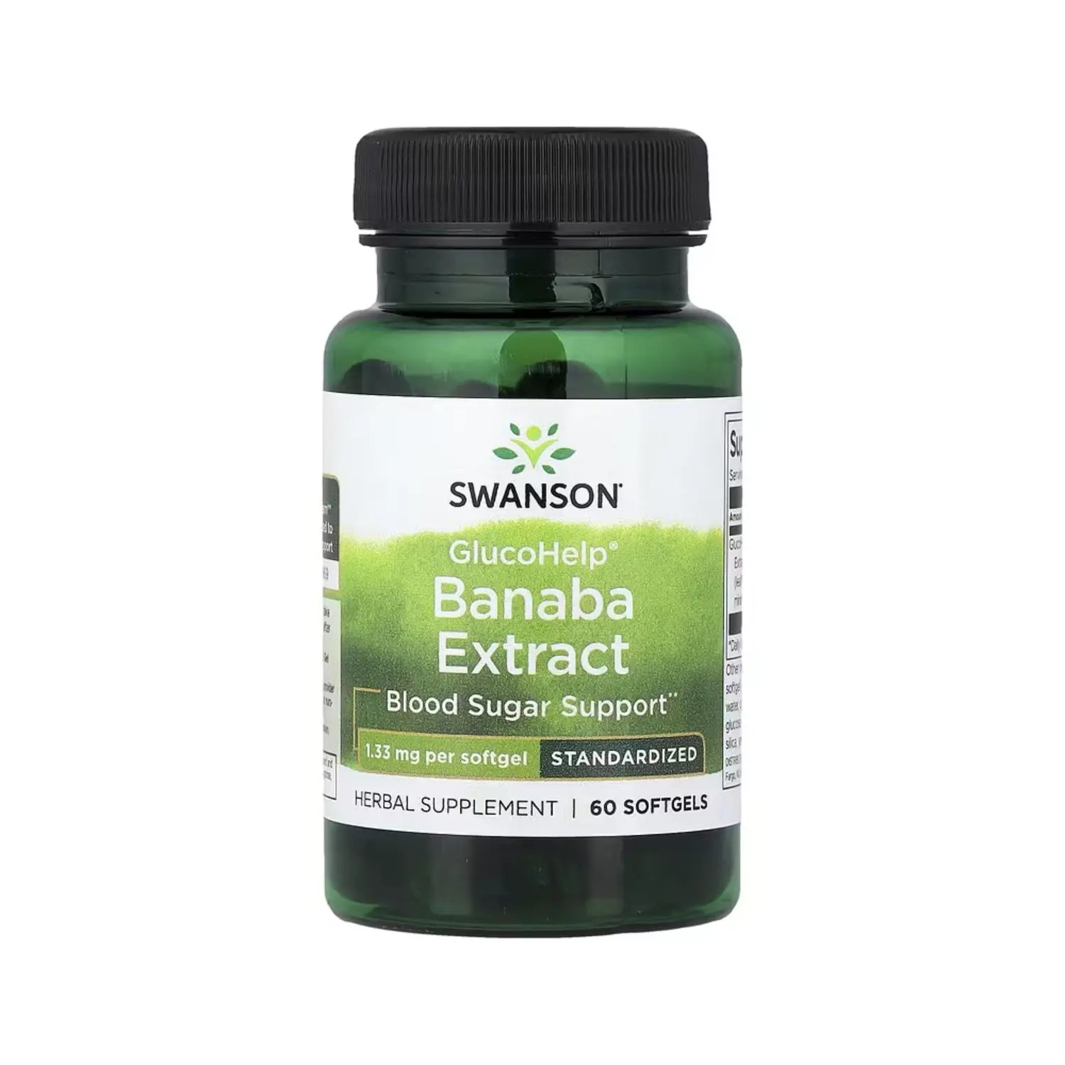 SWANSON GLUCOHELP EXTRACTO DE BANABA 1.33 MG 60 CAPS SFN
