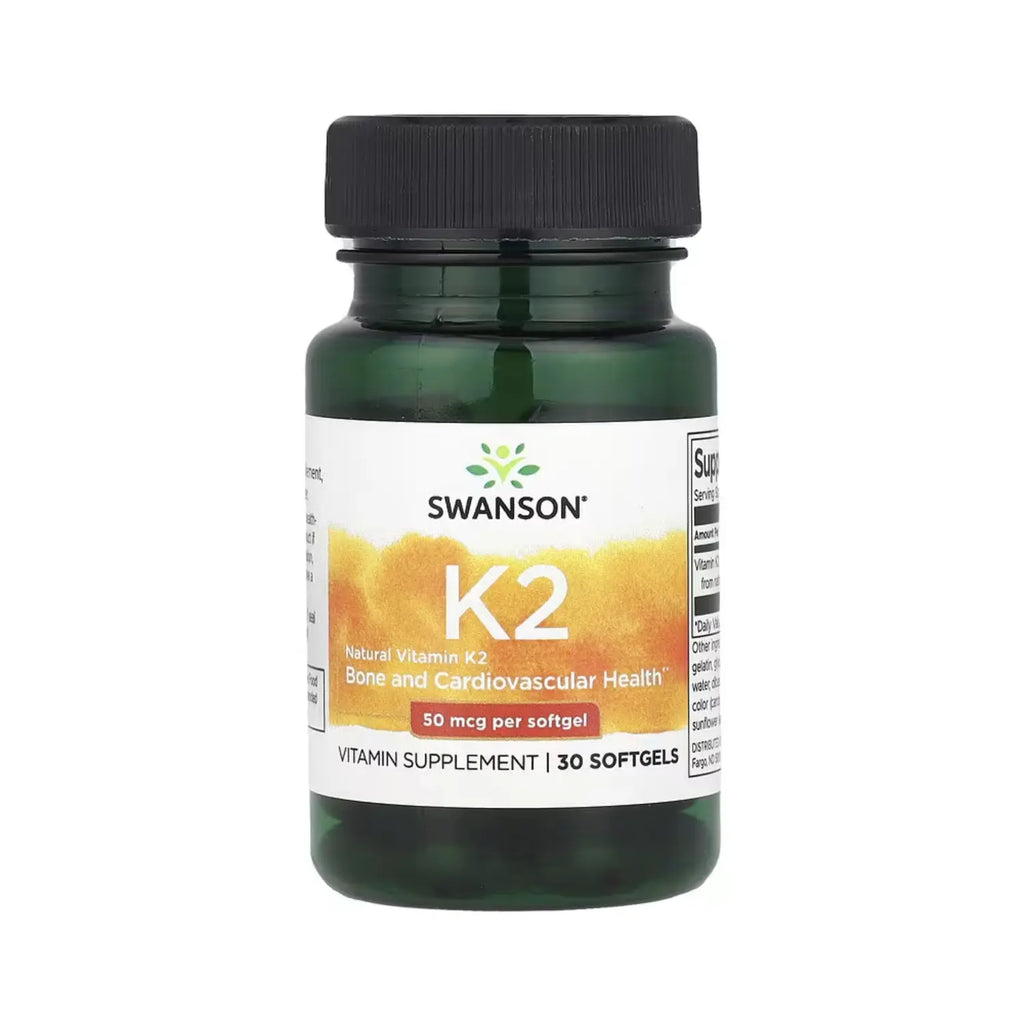 SWANSON VITAMINA K2 NATURAL 50 MCG 30 S GELS SFN