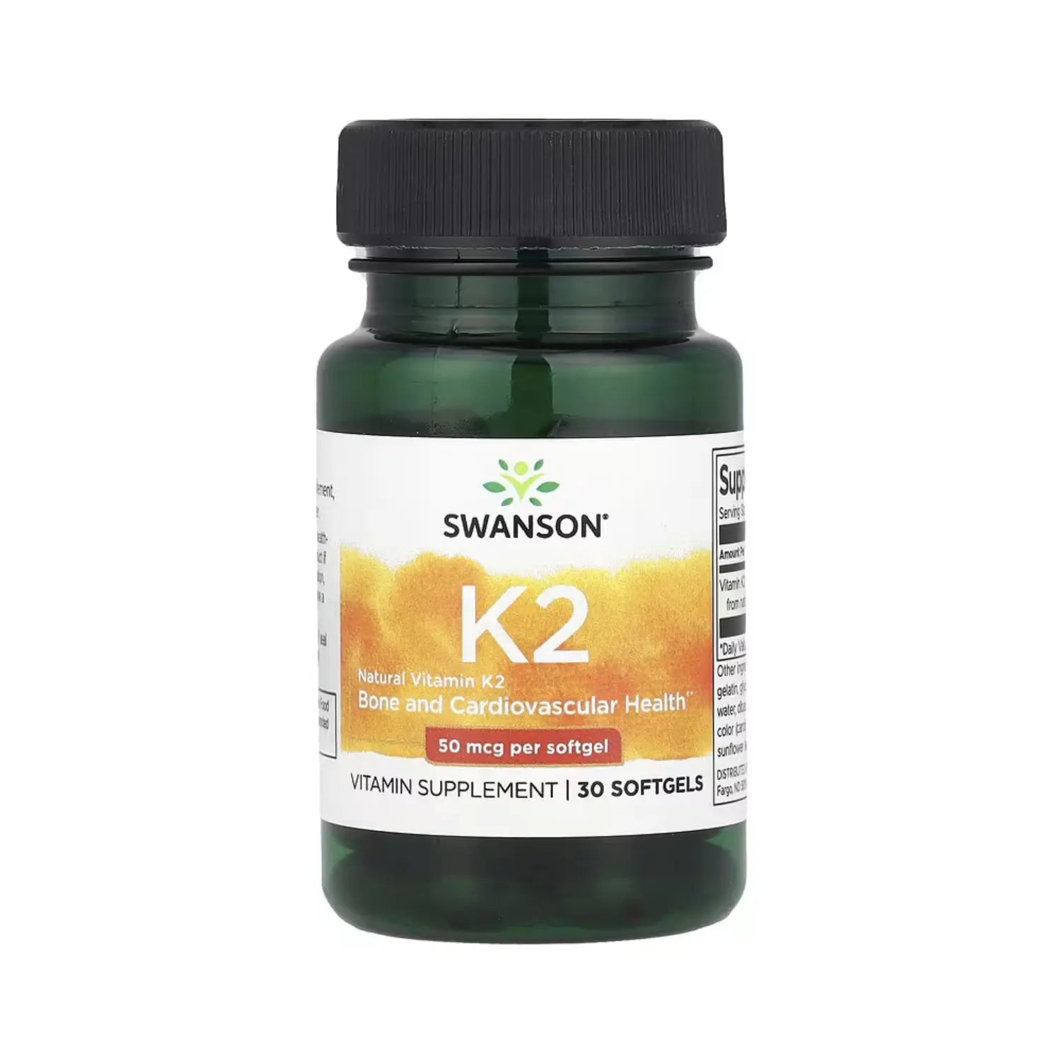 SWANSON VITAMINA K2 NATURAL 50 MCG 30 S GELS SFN