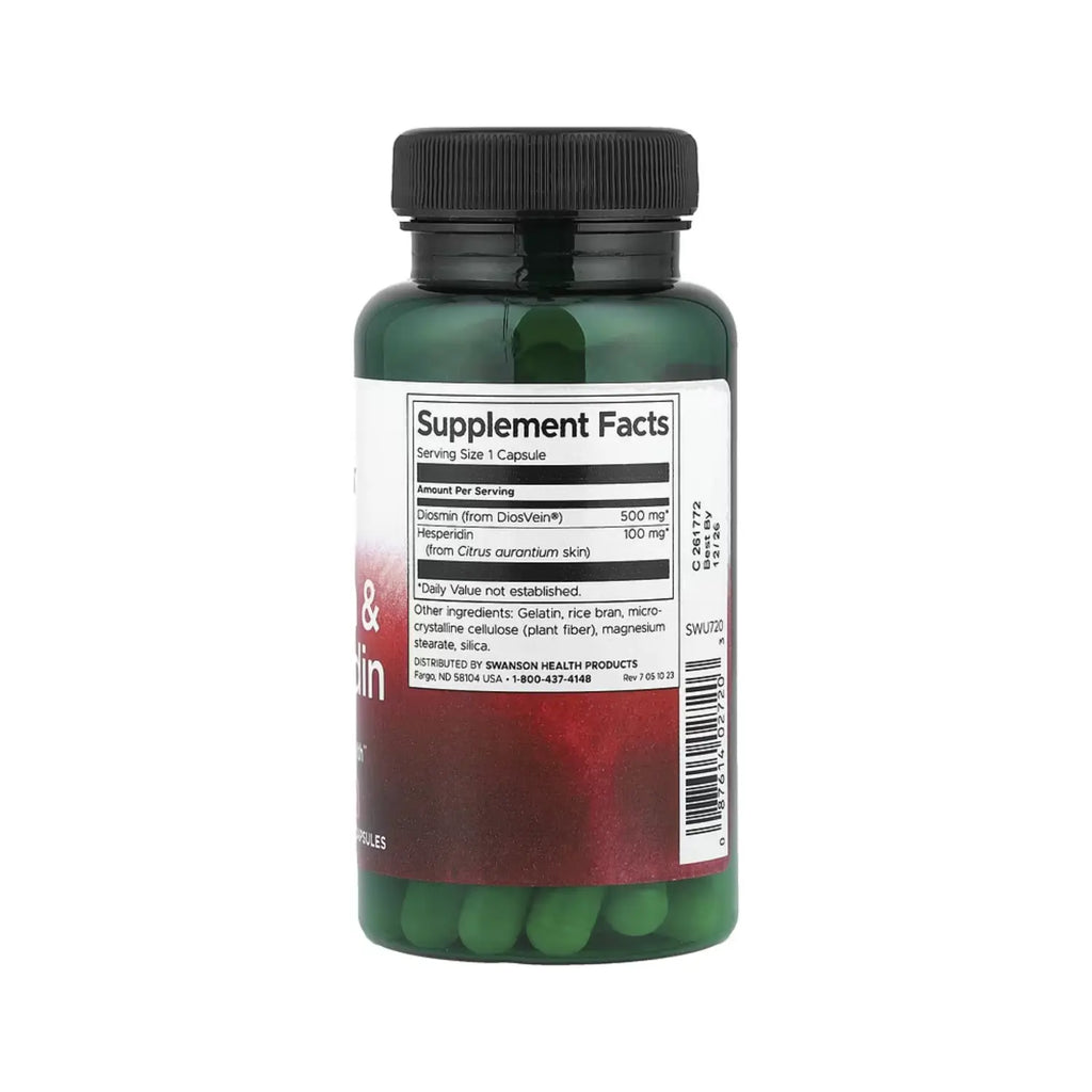 SWANSON DIOSMIN AND HESPERIDIN 60 CAPS