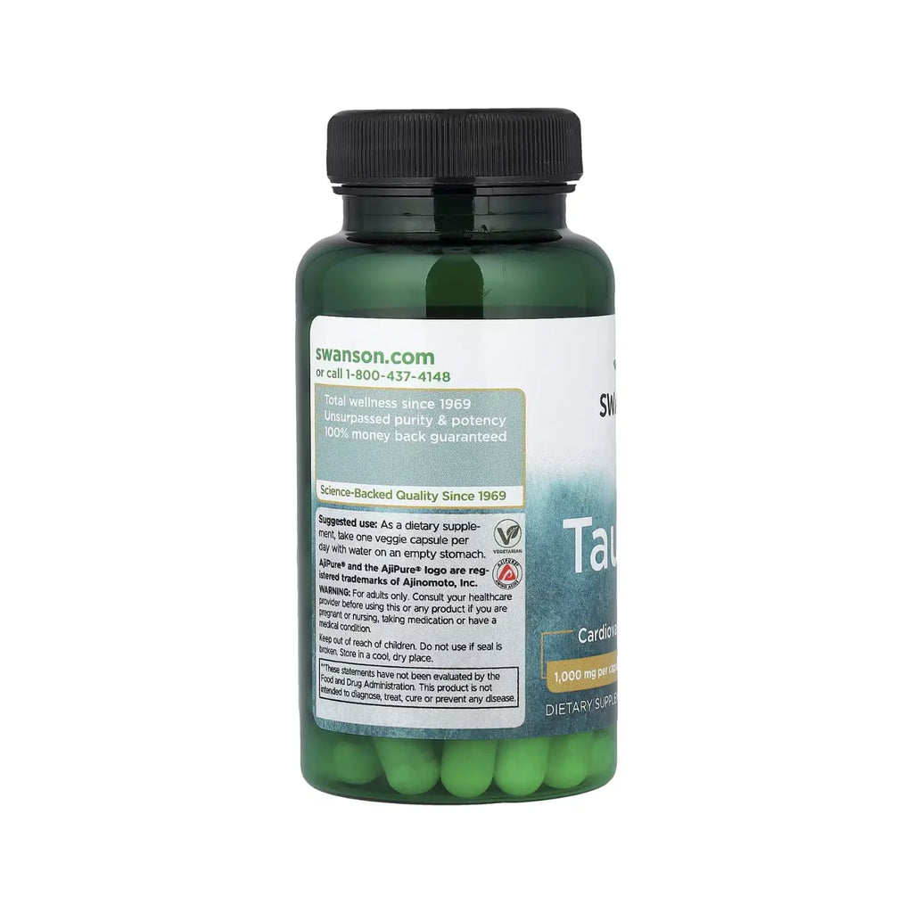 SWANSON TAURINA 1000MG 60VCAPS SFN