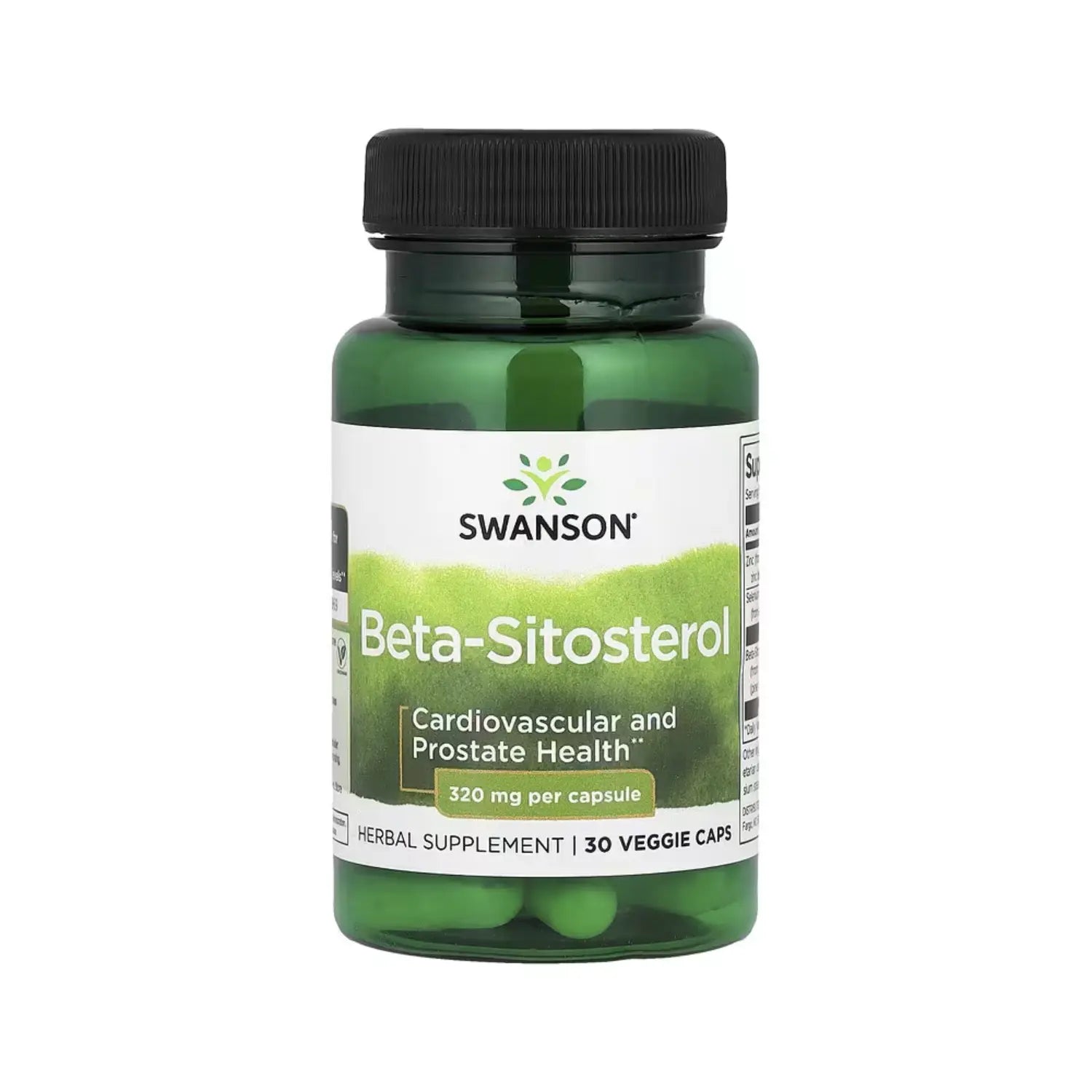 Swanson Beta-Sitosterol 320 mg 30 Veg Caps SFN