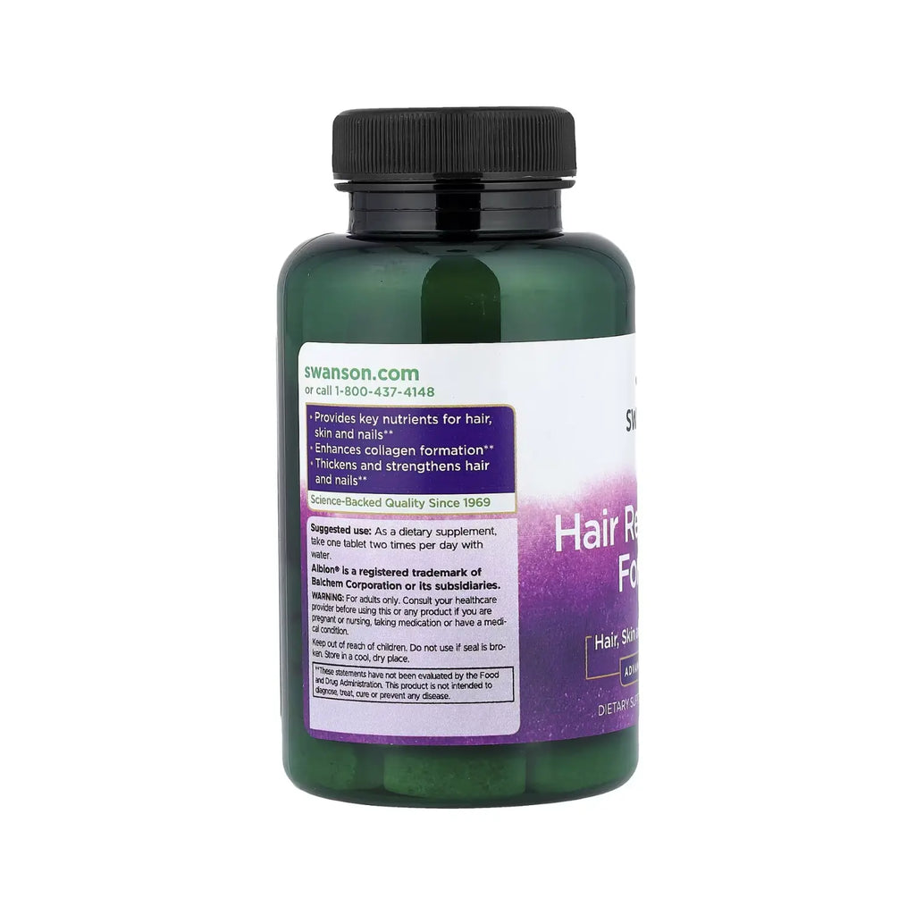 SWANSON FORMULA REVITALIZANTE PARA CABELLO 60TABS SFN