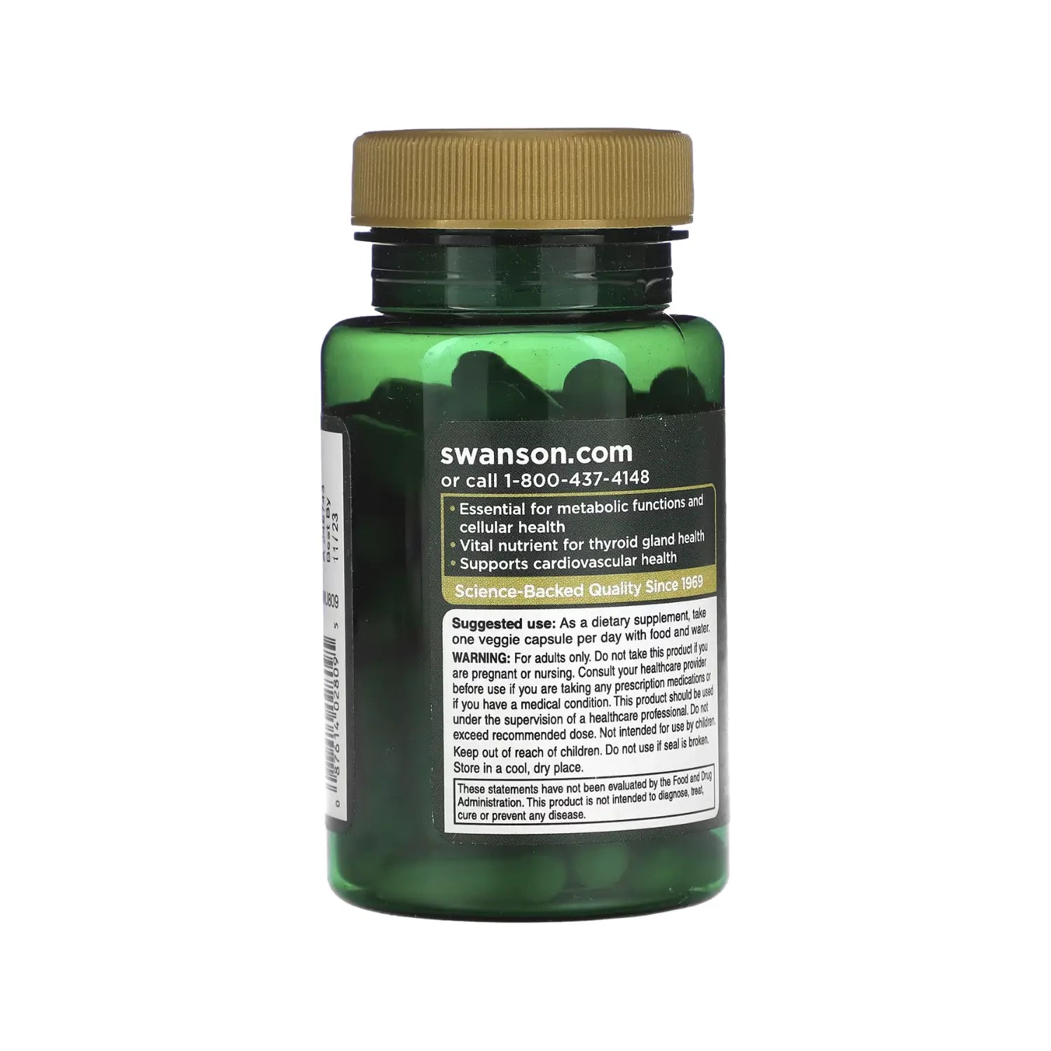 Triple Iodine Complex 60 Cáps Swanson Sfn