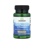Swanson, L-Teanina Suntheanine, Salud Cerebral Y Emocional, 200 Mg, 60 Cápsulas Veganas