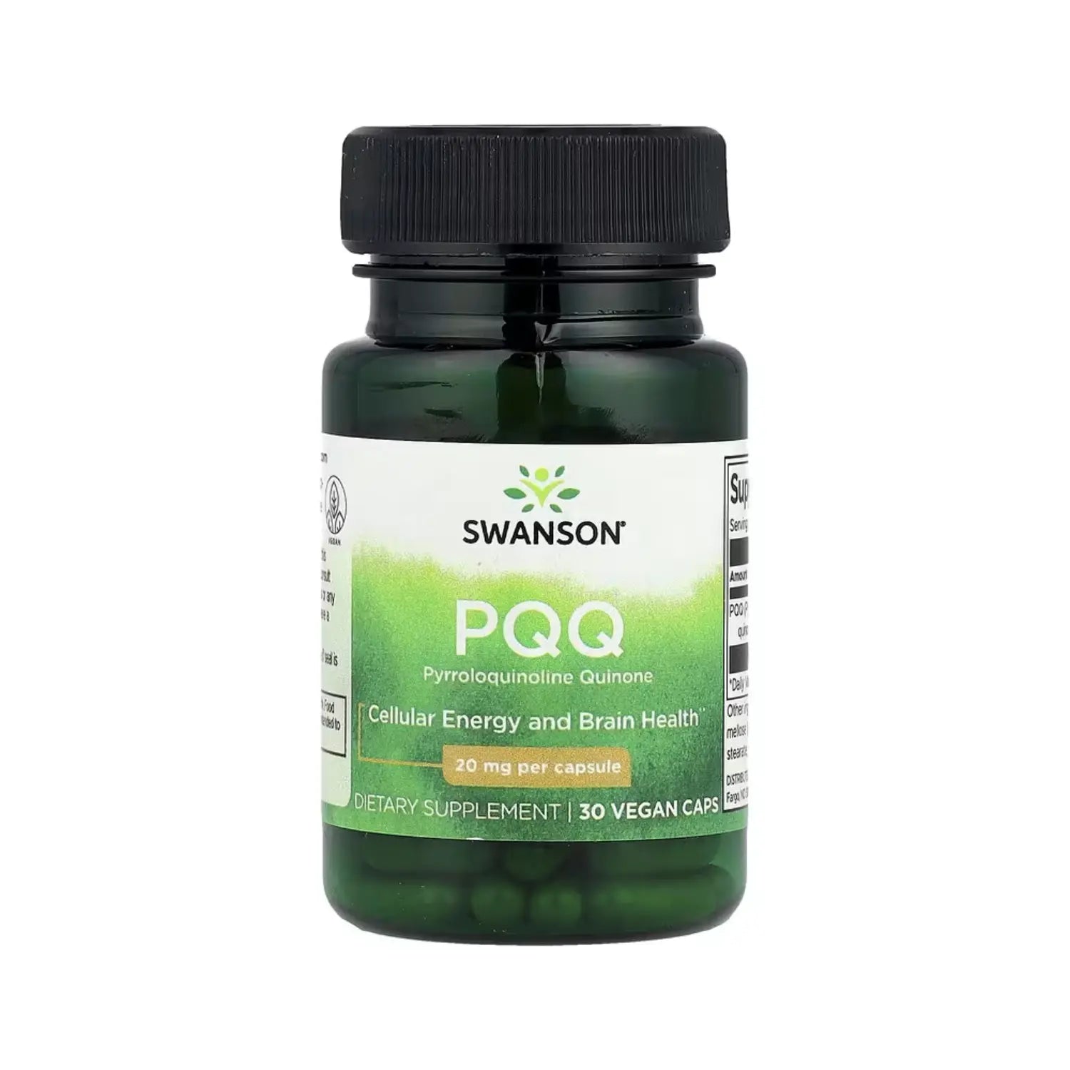 SWANSON PQQ 20 MG 30 CAPSULAS VEGETALES SF