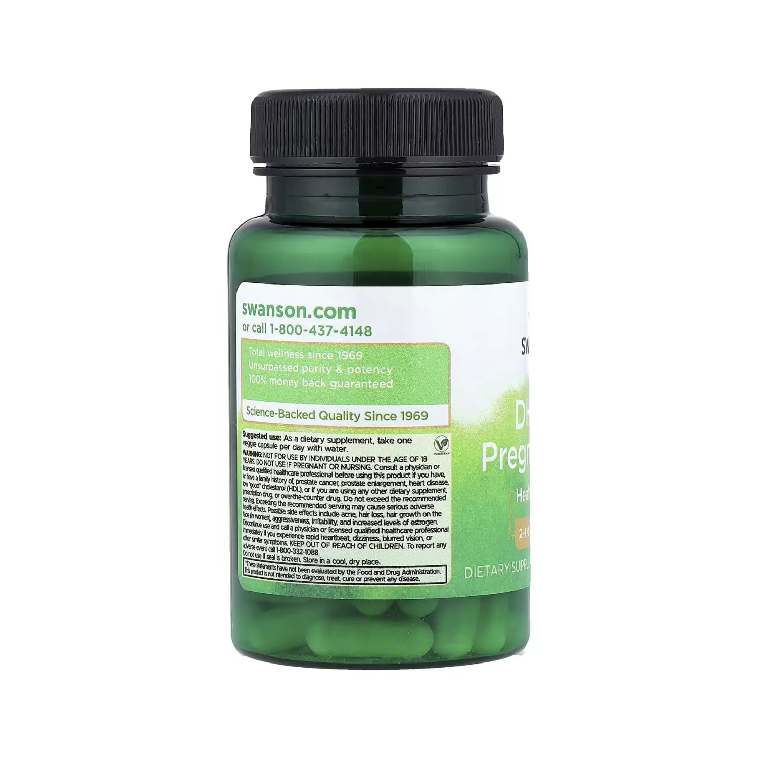 SWANSON COMPLEJO DHEA Y PREGNENOLONA 60VEGCAPS SFN