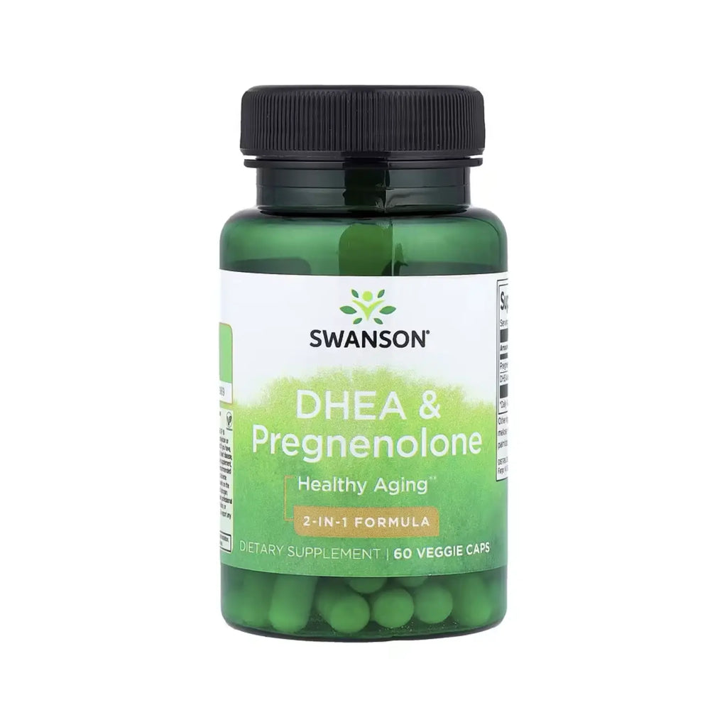 SWANSON COMPLEJO DHEA Y PREGNENOLONA 60VEGCAPS SFN