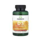 SWANSON D3 CON ACEITE DE COCO 2000 UI HP 60 CAPSULAS