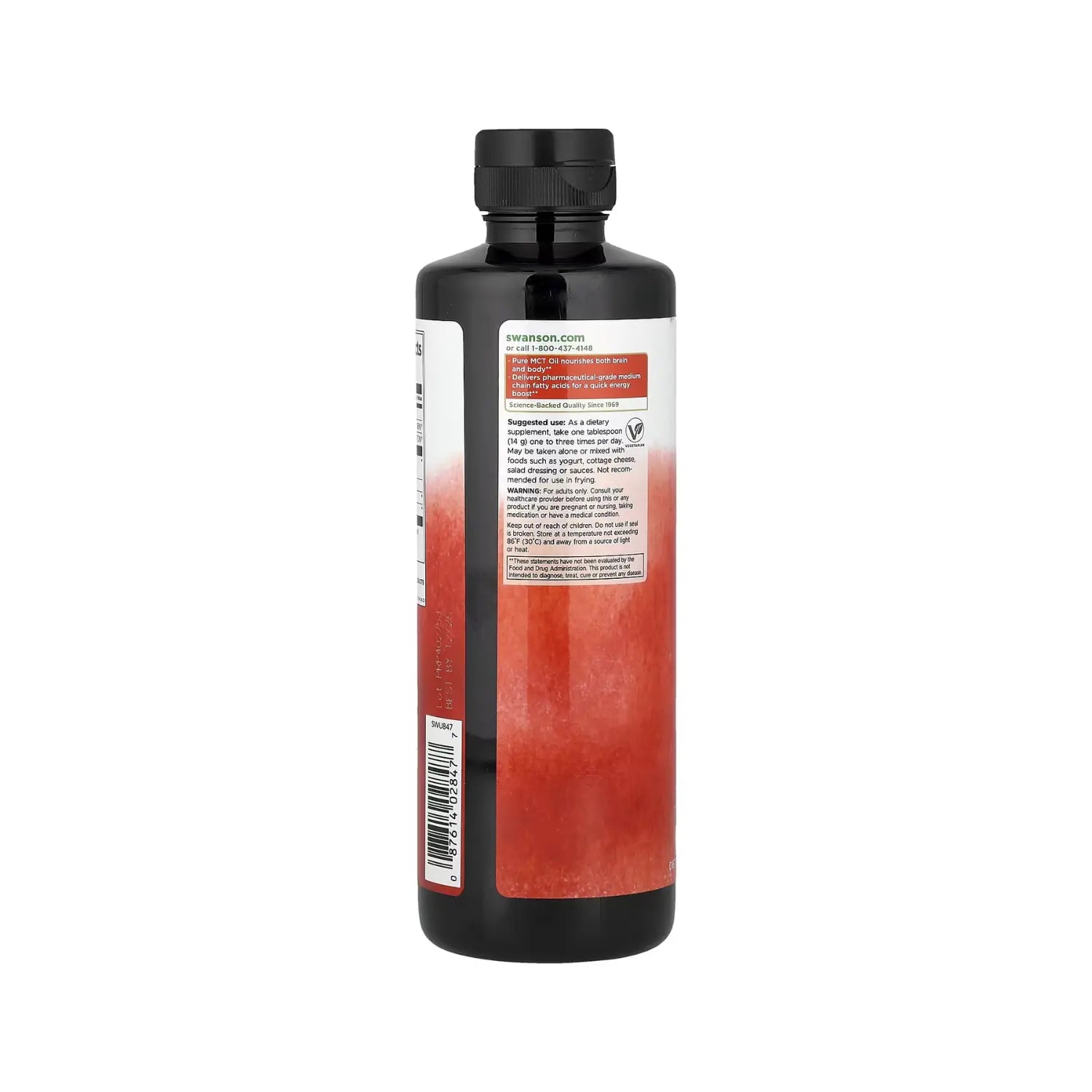SWANSON ACEITE MCT GRADO FARMACTEUTICO 473 ML 100% PURO SFN
