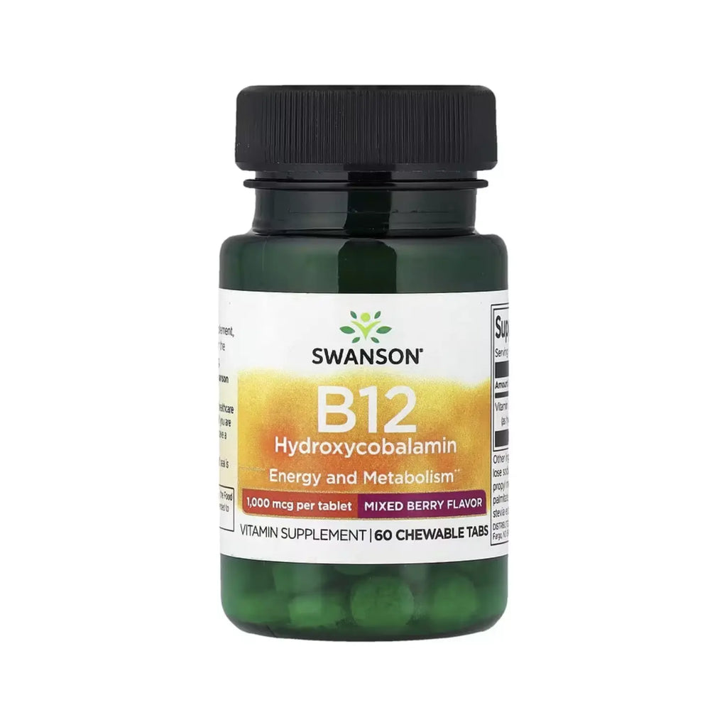 SWANSON VITAMINA B-12 SUBLINGUALES 60 COMPRIMIDOS SFN